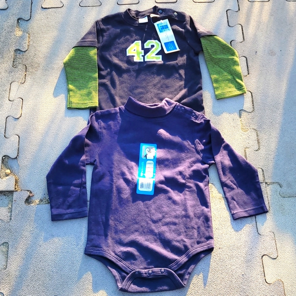 3/$25 2 Toddler Shirts 2T 24 months NWT